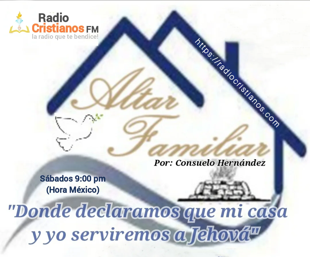 Flyer oficial de Altar Familiar