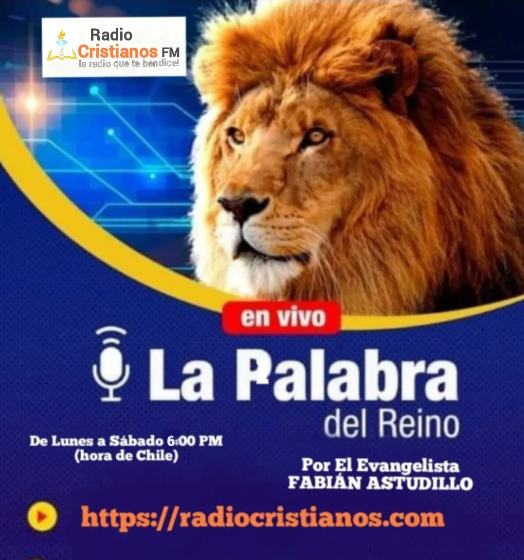 Flyer oficial de La Palabra del Reino