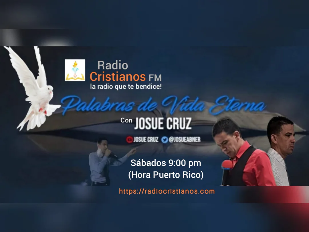 Flyer oficial de Palabras de Vida Eterna